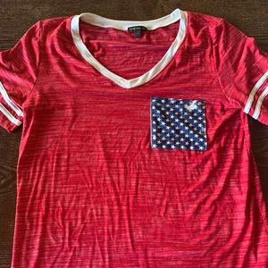 American flag shirt!